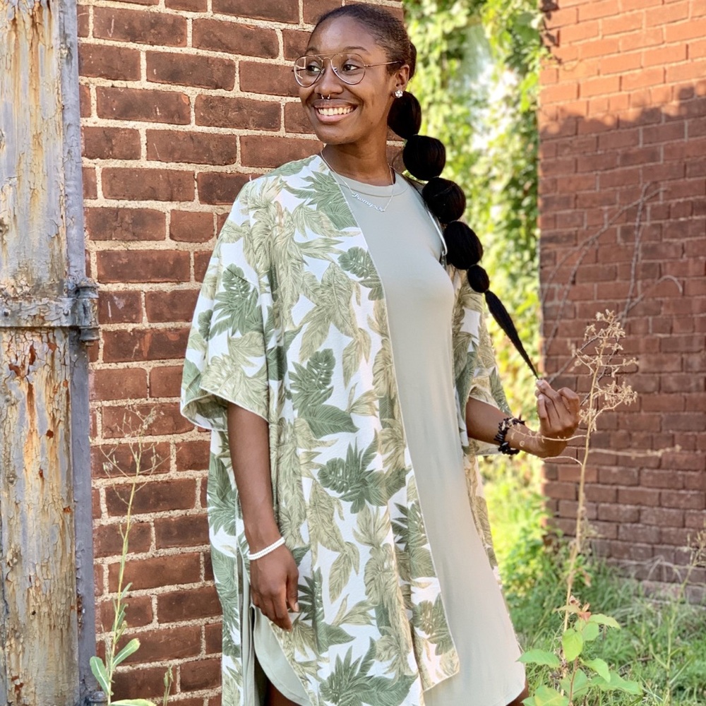 Palm Paradise Kimono